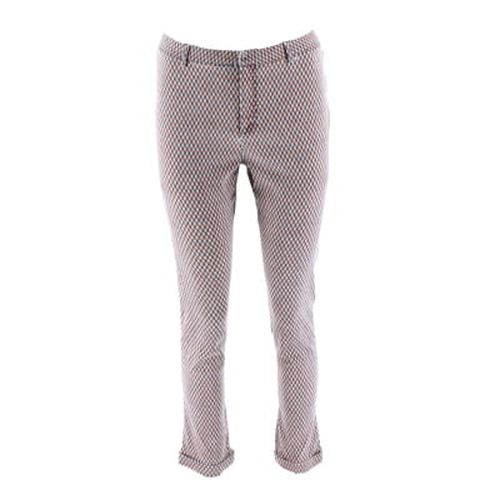 Pantalon et bleu fonc imprim - in extenso - Modalova