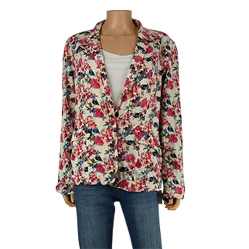 Veste fleurie - taille 42 - mim - Modalova