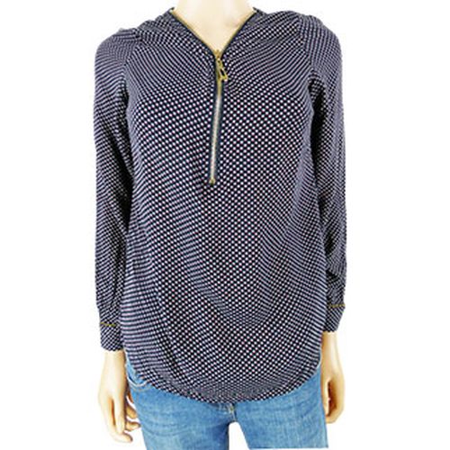 Blouse fonce imprime - manches longues  - S - emilie - Modalova