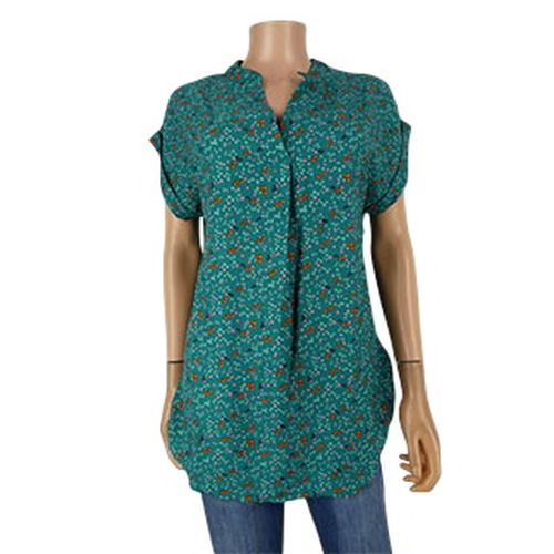 Blouse imprime - taille 40 - blanche porte - Modalova