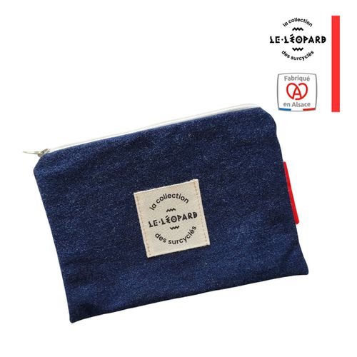 LES SURCYCLES - Pochette Denim Brut - Modle S - les surcycls du lopard - Modalova