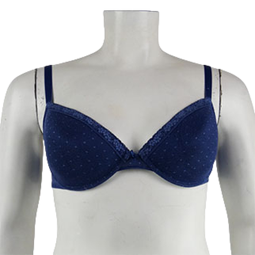 Soutien gorge marine  dentelle avec armatures - Taille 100 C - Label Emmaus - Modalova