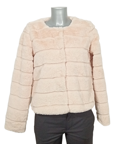 Veste beige fausse fourrure - S - little miss by captain tortue - Modalova