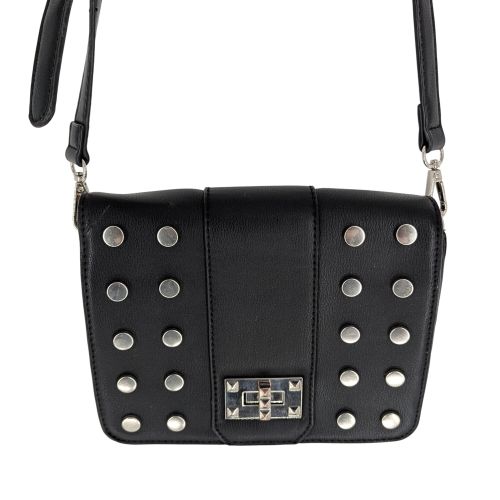 Sac  main noir et chrome - texto - Modalova