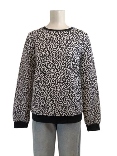 Pull Leopard et Blanc - taille M - cache-cache - bord cte - cache - cache - Modalova