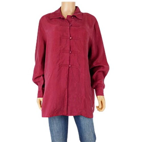 Chemisier bordeaux imprim - taille 44 - marks & spencer - Modalova