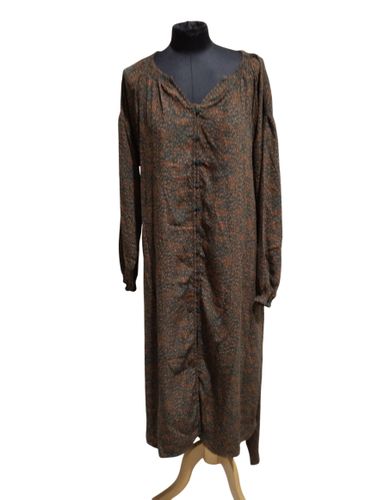 Robe chemise longue manche longue, meraude, Stake - XL - skate - Modalova
