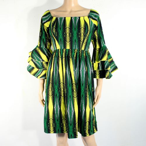 Robe Africaine Jaune & Taille Estime XL - non renseigne - Modalova