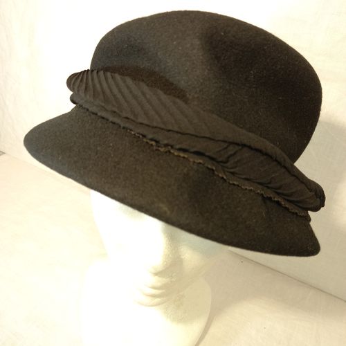 Chapeau rtro noir - aucune information - Modalova