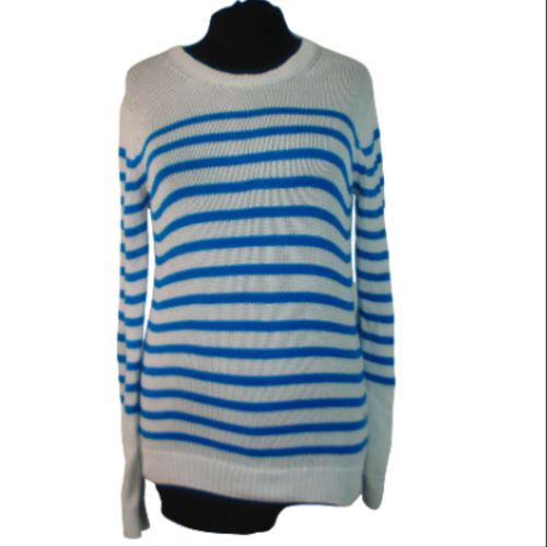 Pull , marinire claire et blanc, taille 1 - bruce field - Modalova