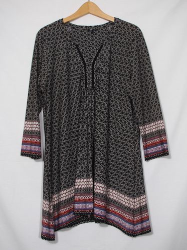 Robe bohme  motifs gomtriques - T5 - non renseigne - Modalova