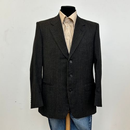 Blazer  rayures verticales , , taille 46 (italienne 50) - dormeuil - Modalova