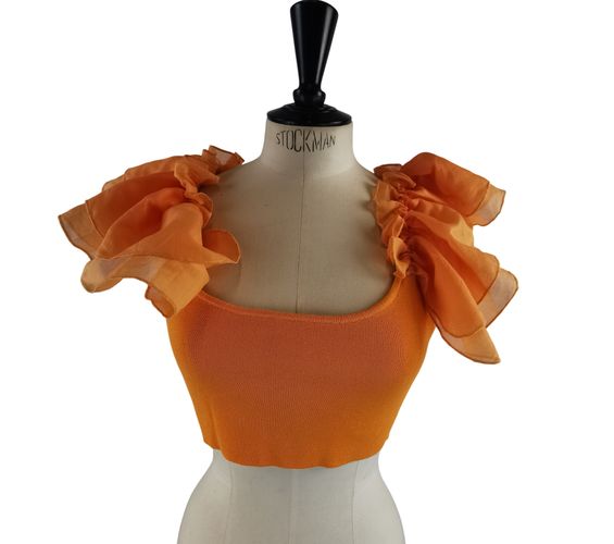 Top ZARA TM orange - Zara - Modalova