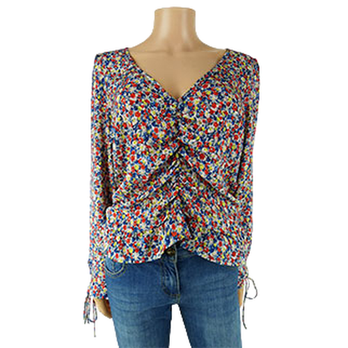 Crop top imprim fleurs - Taille L - h&m - Modalova