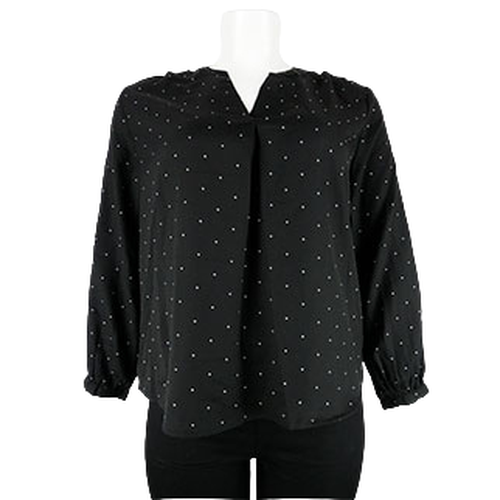 Blouse  pois blancs - taille XL - tex - Modalova