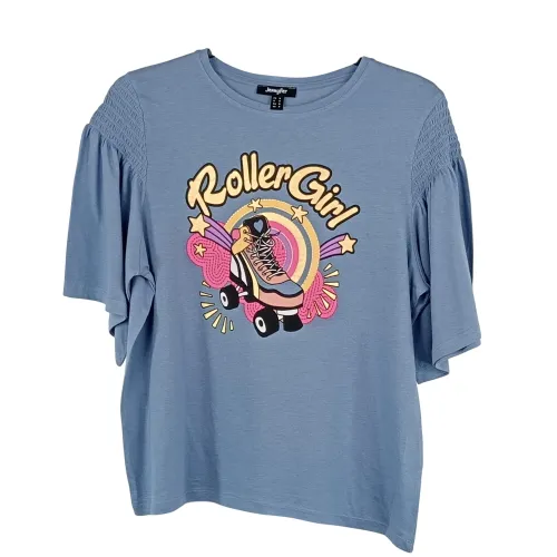 T-shirt de la marque manches courtes de couleur taille M (38) - jennyfer - Modalova