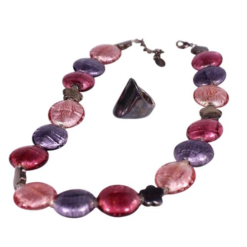 Collier Molieres Paris et bague en argent - Label Emmaus - Modalova