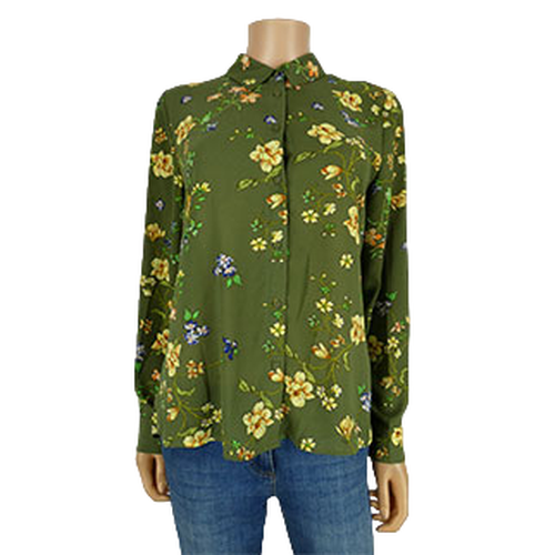 Chemisier vert  fleurs - taille 38 - only - Modalova