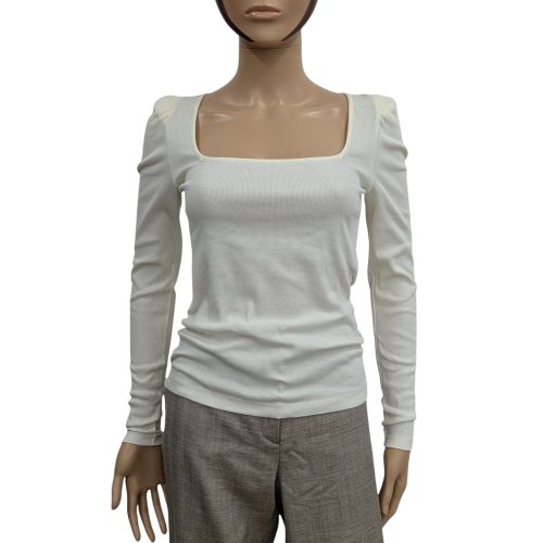 Top neuf mod. Olympe T 1 Tee shirt en maille fine crue - ba&sh bash - Modalova