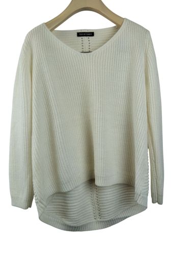 Pull banc  paillette - Tricotonic - TU - Label Emmaus - Modalova