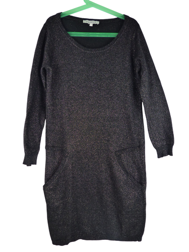 Robe courte , laine d'agneau, angora et cachemire, taille 1 - sandro - Modalova