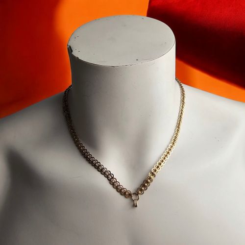 Vintage Collier court marque [ ] plaqu or - amerik - Modalova