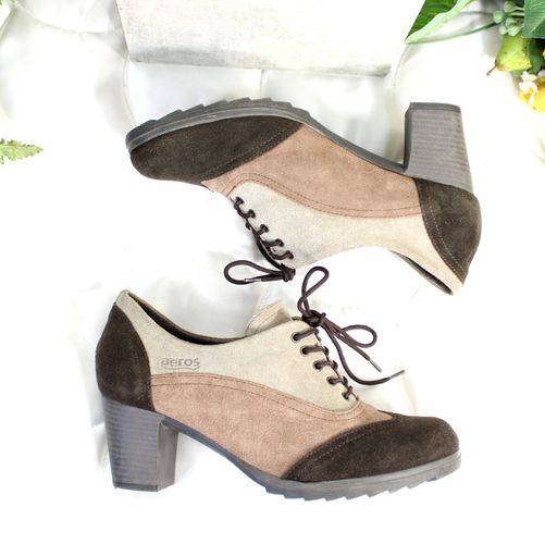 Chaussure Daim & Gris Pointure 38 - aeros me - Modalova