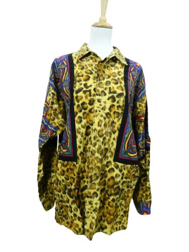 Slection @flexreasonably Gianni Versace Versus chemise  motif lopard - Taille L - versus gianni versace - Modalova