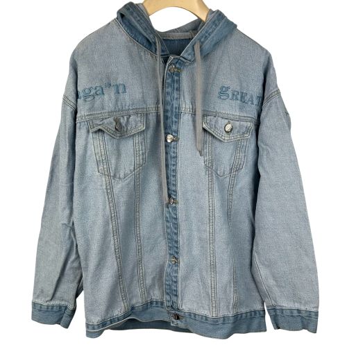 Veste denim  capuche - Taille 58 - shein - Modalova