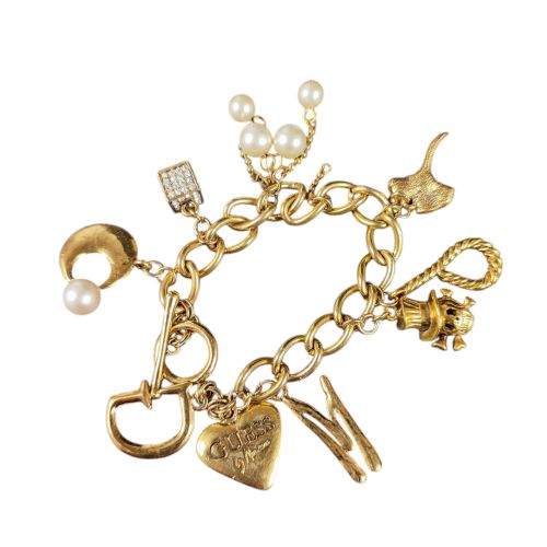 Bracelet GUESS by Marciano en mtal dor - Label Emmaus - Modalova