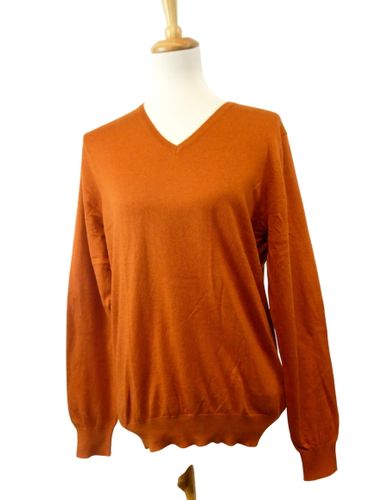 Pull coudire manches longues encolure V - Taille M - massimo dutti - Modalova