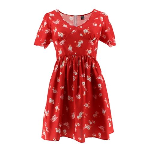 Robe imprime fleurs manches courtes - 36 - shein - Modalova