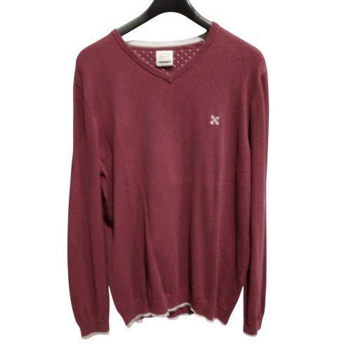 Pull Bordeaux, col en V, Oxbow - XL - oxbow - Modalova