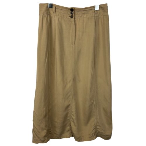 Jupe mi-longue beige - Taille 40 - cyrillus - Modalova