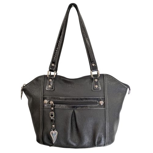 Sac  main en cuir grain - lancaster - Modalova