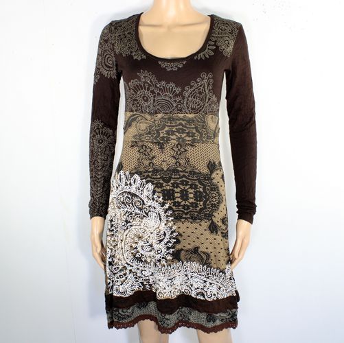 Robe Marron DESIGUAL Taille L - desigual - Modalova