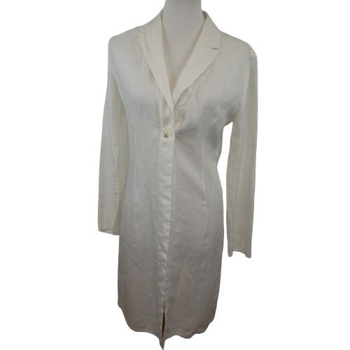 Olivier Strelli Robe-Chemise blanche - Taille 34 (note 38) - Label Emmaus - Modalova