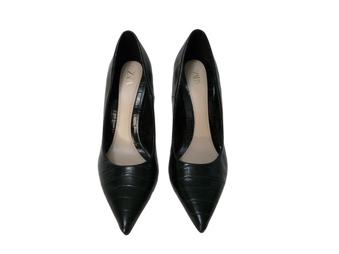 C59 - Escarpins effet croco - Pointure 39 - zara - Modalova