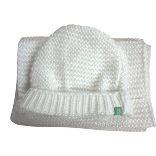 Lot de bonnet et son snood en tricot - United Colors of Benetton - Label Emmaus - Modalova