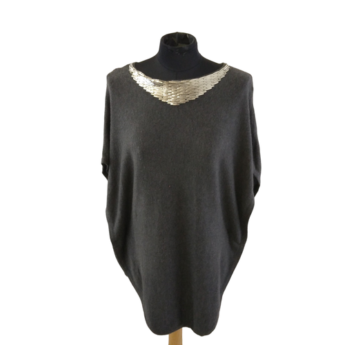 Poncho d'hiver avec collier, Jacqueline Riu - T1 - Label Emmaus - Modalova