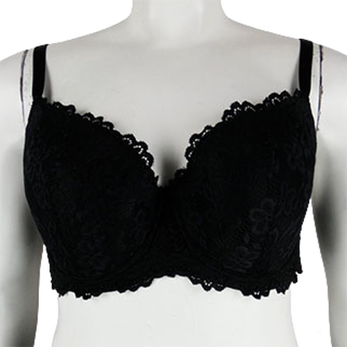 Soutien-gorge imprim fleurs  dentelle avec armatures - Taille 100 D - Label Emmaus - Modalova