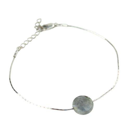 Bracelet - 925 et pierre de lune - Label Emmaus - Modalova