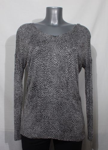 Haut - L- maille lgre, dcollet rond, esprit peau de bte - vintage dressing - Modalova