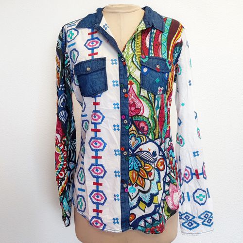 Chemisier  motif - L - desigual - Modalova