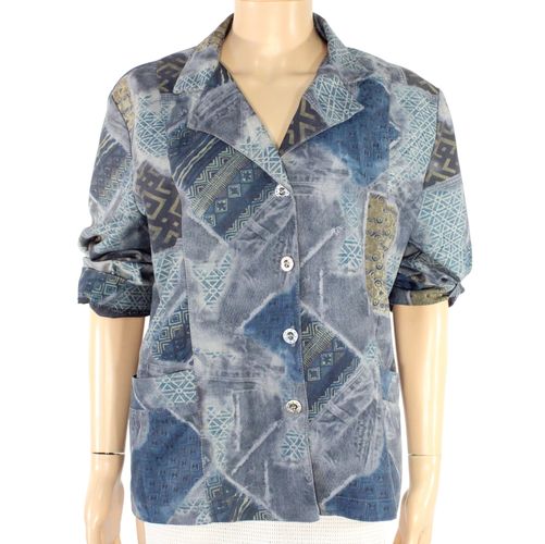 Veste A Motifs Taille Estime L - jeans - Modalova