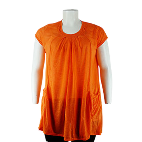 Tunique orange - femme - taille 5 - Label Emmaus - Modalova