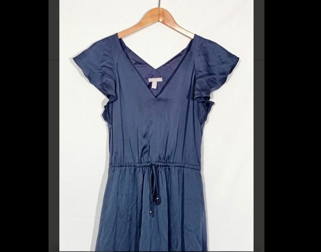 Robe H&M- 34- longue satin - h&m - Modalova