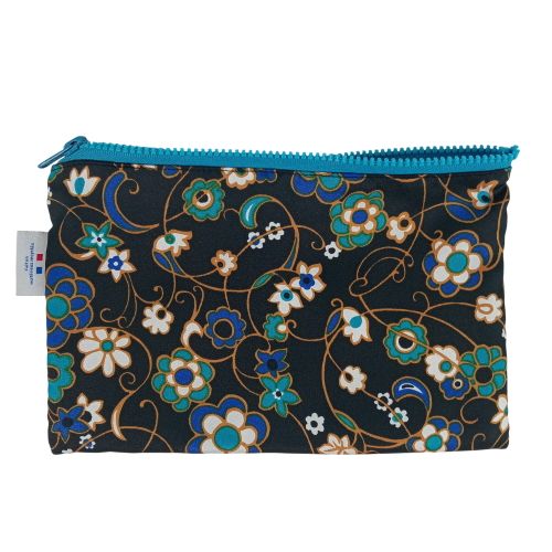 Pochette unique de couleur avec des fleurs matriaux recycls taille unique - cration audacie - Modalova