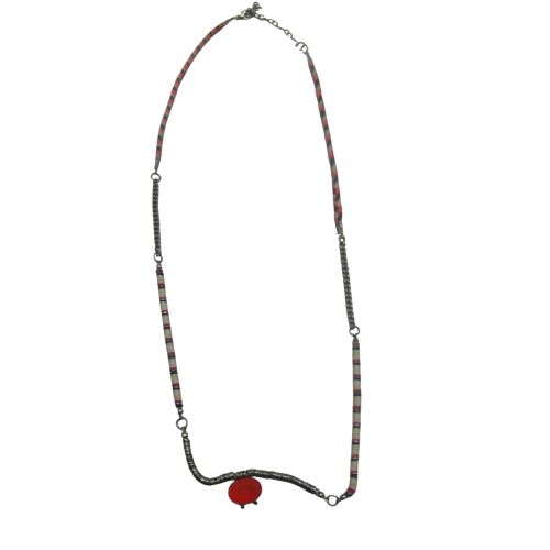 Collier fantaisie long pour femme - Label Emmaus - Modalova