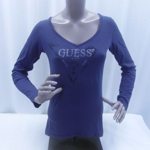 Tshirt manches longues de la marque Guess taille (L) - Label Emmaus - Modalova